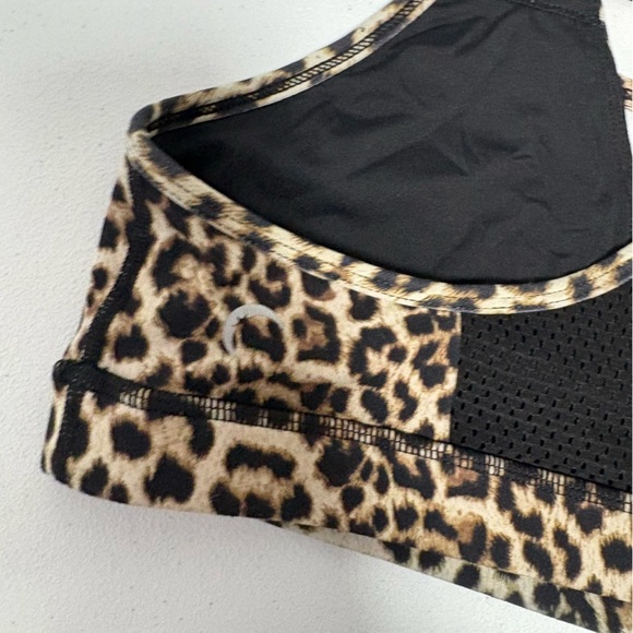 Leopard Zyia Grid Bra - Picture 3 of 5